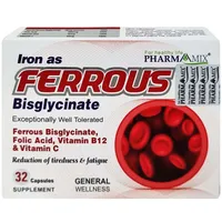 کپسول آهن فروس بیس گلیسینات فارمامیکس بسته 32 عددی
