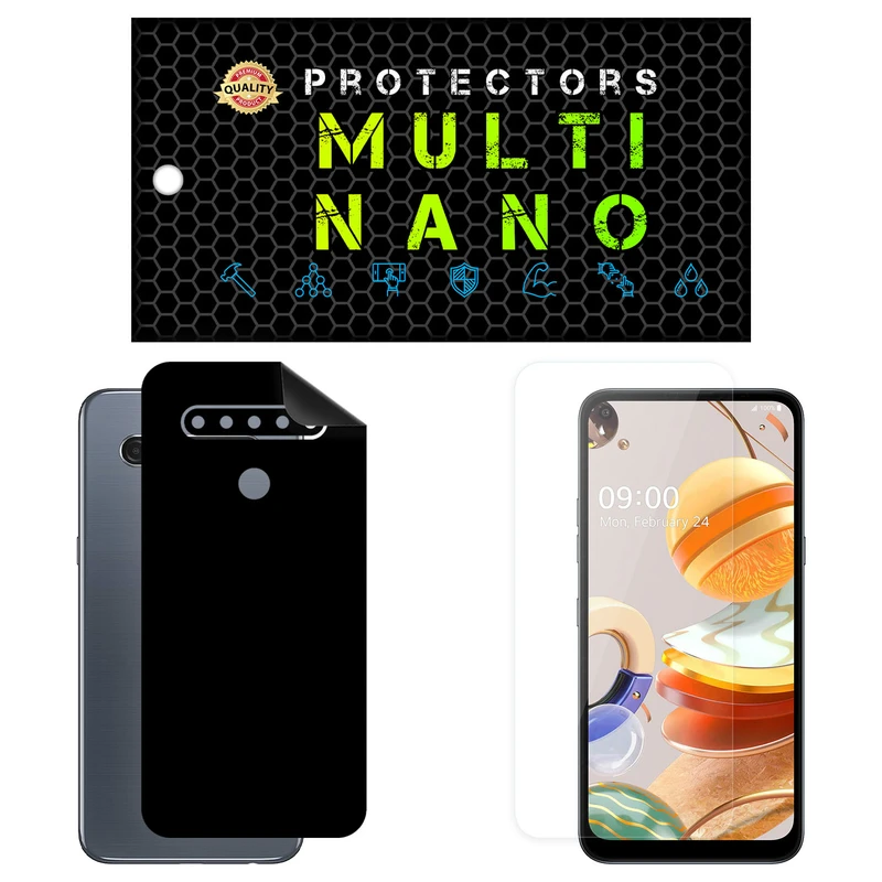 محافظ صفحه نمایش مولتی نانو مدل X-SFM مناسب برای گوشی موبایل ال جی K61 به همراه برچسب پوششی