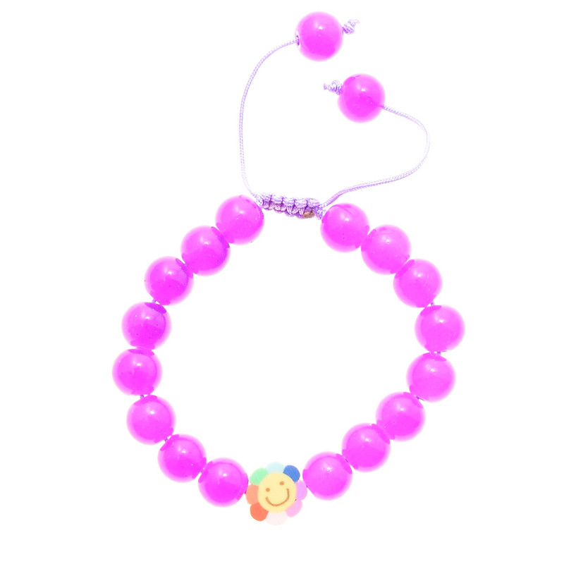 دستبند دخترانه دلنار گالری مدل گل خندان