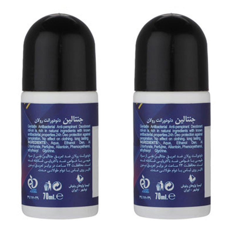 رول ضد تعریق جنتالین مدل Cartie حجم 70 میلی لیتر بسته 2 عددی رول ضد تعریق جنتالین مدل Cartie حجم 70 میلی لیتر بسته 2 عددی
