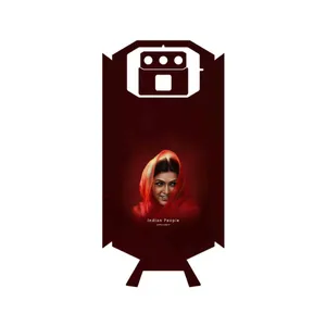 MAHOOT Portrait of an Indian Woman Cover Sticker for Doogee S70