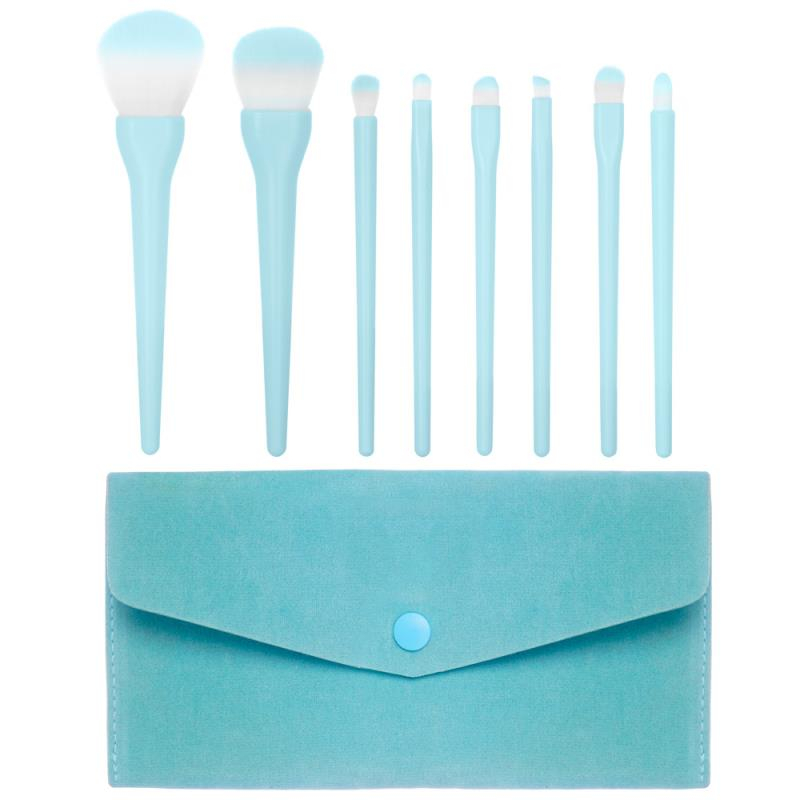 ست برس آرایشی سیور مدل ساکیا مجموعه 8 عددی