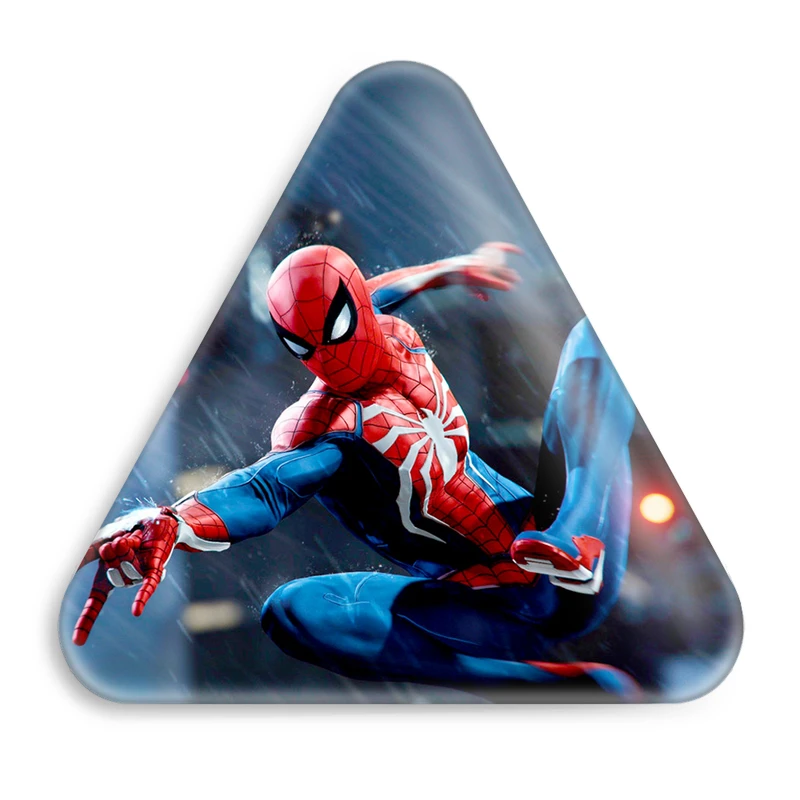 پیکسل خندالو طرح مرد عنکبوتی Spider Man مدل مثلثی کد 13162