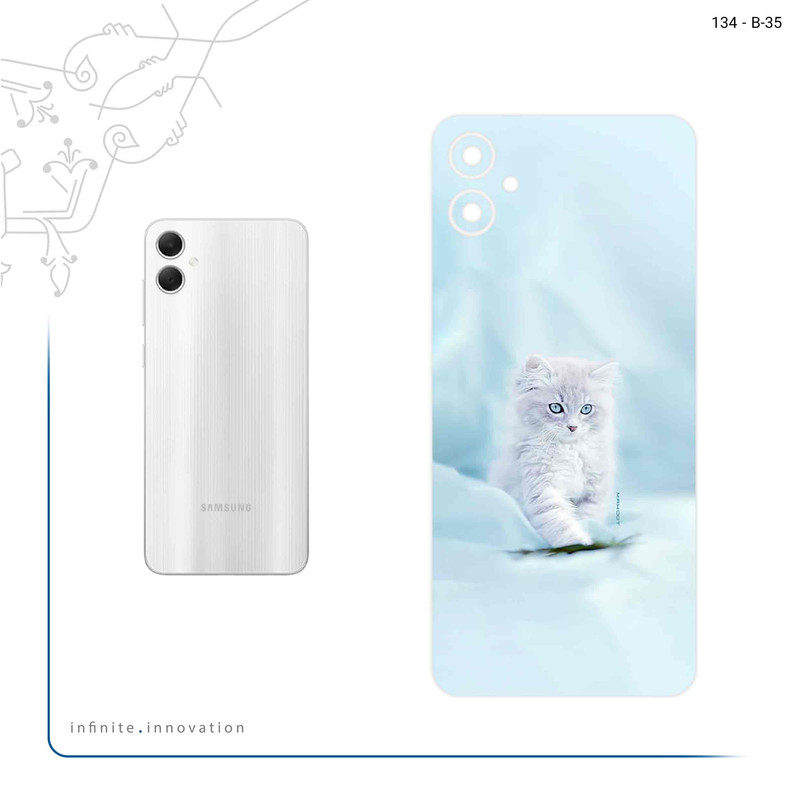 برچسب پوششی ماهوت مدل Cat_1 مناسب برای گوشی موبایل سامسونگ Galaxy A05