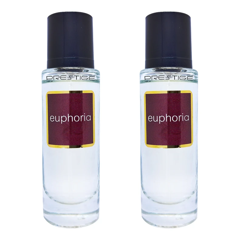 عطر جیبی زنانه نیو پرستیژ کالر مدل Ck Euphoria حجم 35 میلی‌لیتر بسته 2 عددی
