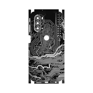 MAHOOT Black_Printed_Circuit_Board-FullSkin Cover Sticker for Motorola Moto G51 5G
