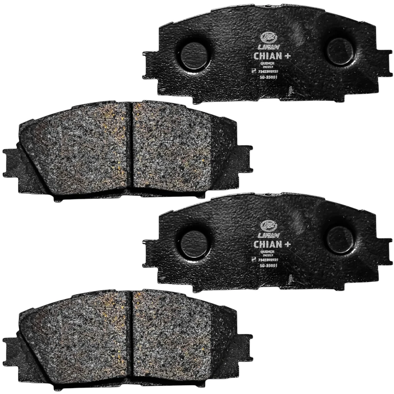 لنت ترمز جلو خودرو کویین چیان مدل 002275 دو جفت مناسب برای گریت وال ولکس C30