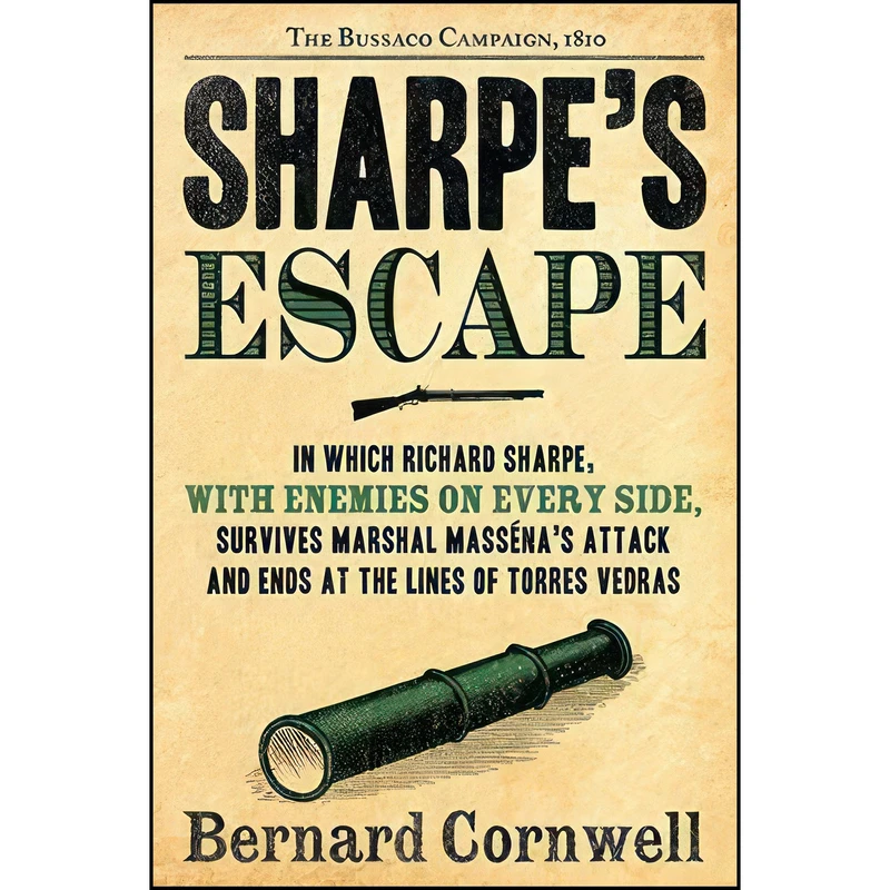 کتاب Sharpes Escape اثر Bernard Cornwell انتشارات HarperCollins 