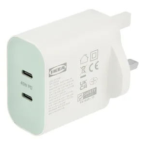 شارژر دیواری 45 وات دو پورت ایکیا مدل SJÖSS