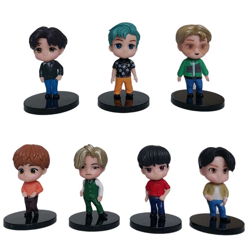 فیگور مدل BTS کد JA-4 مجموعه 7 عددی