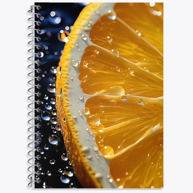 دفتر لغت 50 برگ خندالو طرح پرتغال کد F705