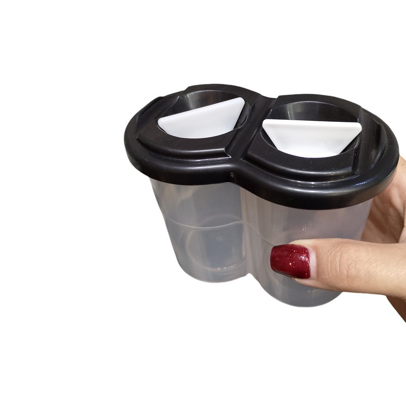 قلم شوی مدل لیوانی طرح دوقلوی درب دار