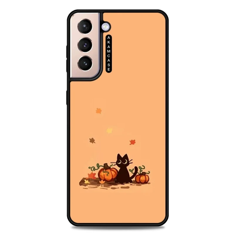 کاور آکام مدل AMC-WSGS21P-PUMPKIN-1 مناسب برای گوشی موبایل سامسونگ Galaxy S21 Plus