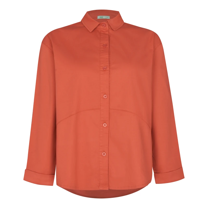 شومیز آستین بلند یقه برگردان زنانه آر اِن اِس مدل 112723232300