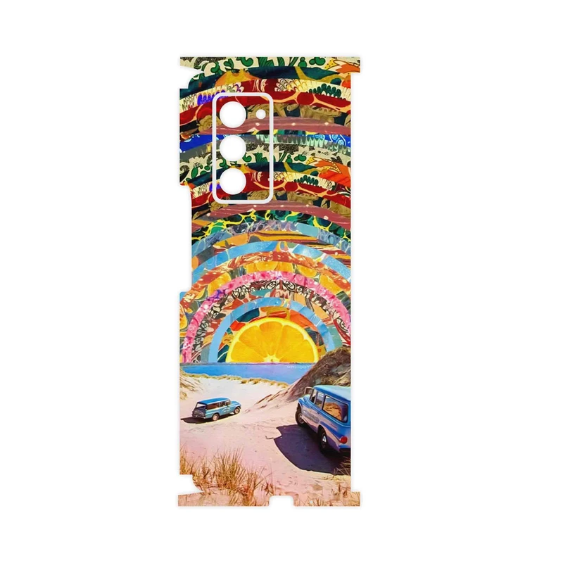 برچسب پوششی ماهوت مدل Collage of Orange Sky-FullSkin مناسب برای گوشی موبایل سامسونگ Galaxy Z FOLD 2