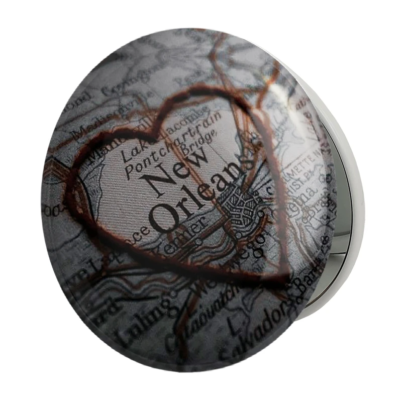 آینه جیبی خندالو طرح اصیل ها The Originals مدل تاشو کد 20302 