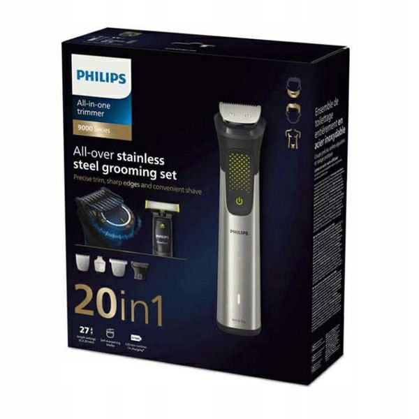 ماشین اصلاح موی سر و صورت فیلیپس مدل MG9553 به همراه ماشین اصلاح وان بلید ماشین اصلاح موی سر و صورت فیلیپس مدل MG9553 به همراه ماشین اصلاح وان بلید