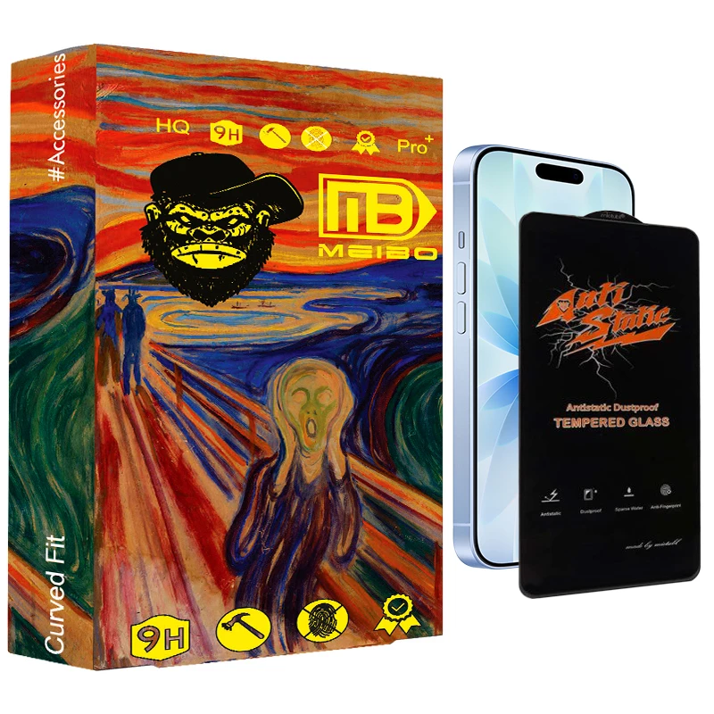 محافظ صفحه نمایش آنتی استاتیک میبو مدل Visio 007 مناسب برای گوشی موبایل اپل Iphone 17