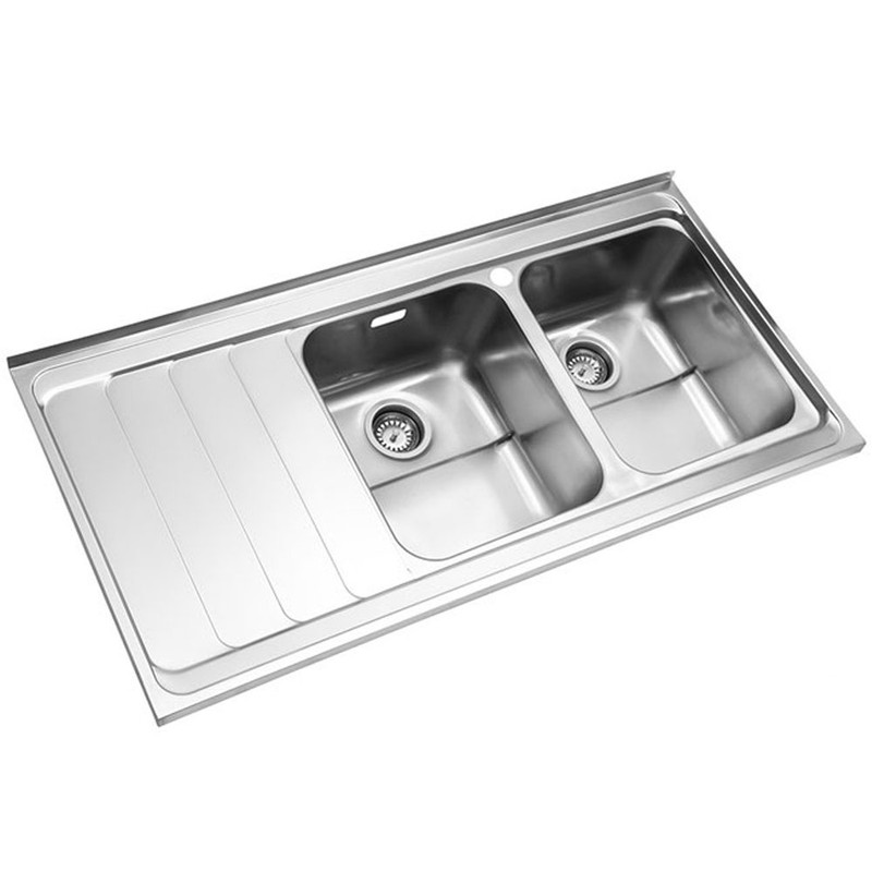 سینک ظرفشویی استیل البرز مدل 734 روکار