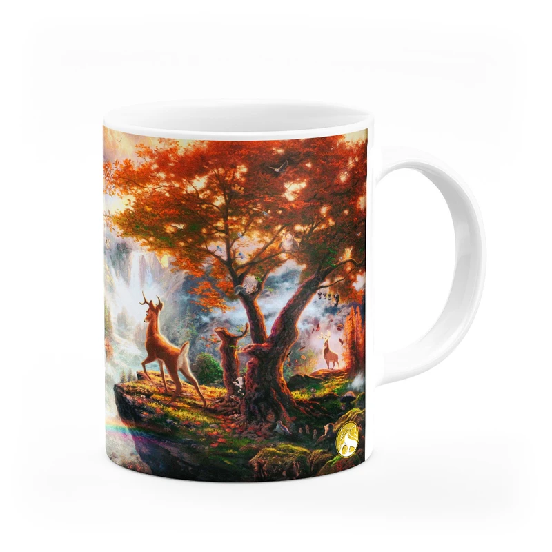 ماگ هومرو طرح انیمیشن بامبی Bambi مدل MG3299