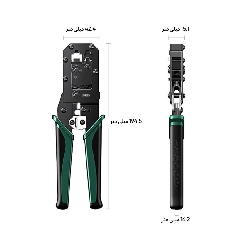 آچار سوکت زن شبکه یوگرین مدل NW136