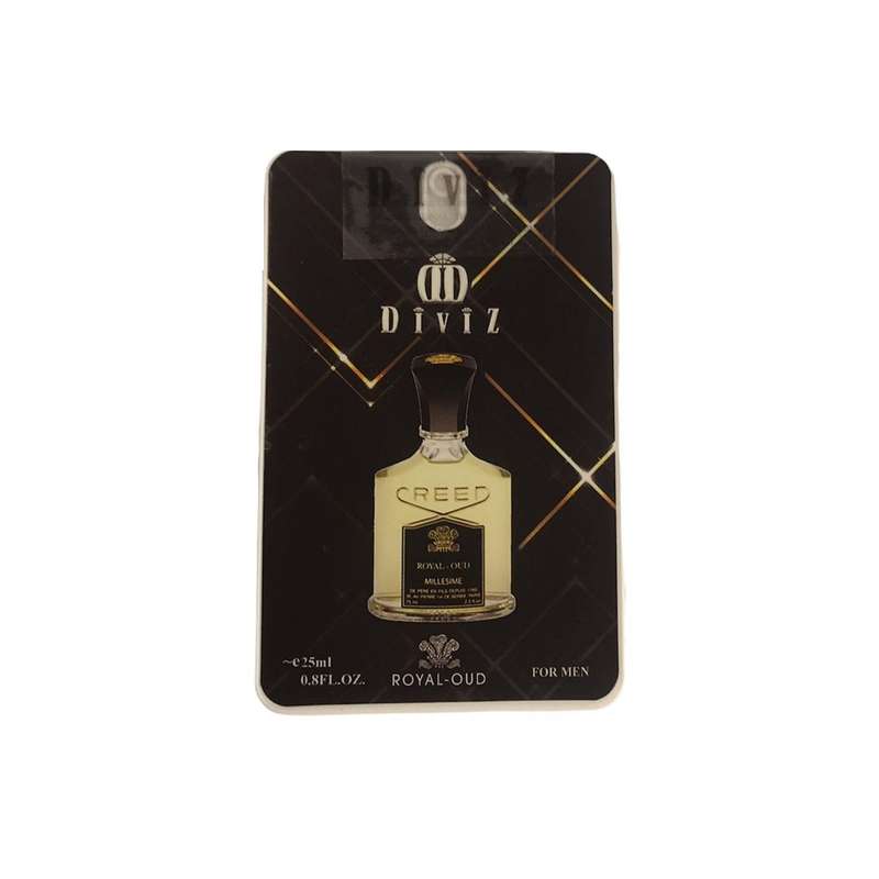 عطر جیبی دیوایز مدل کرید رویال عود حجم 25 میلی لیتر