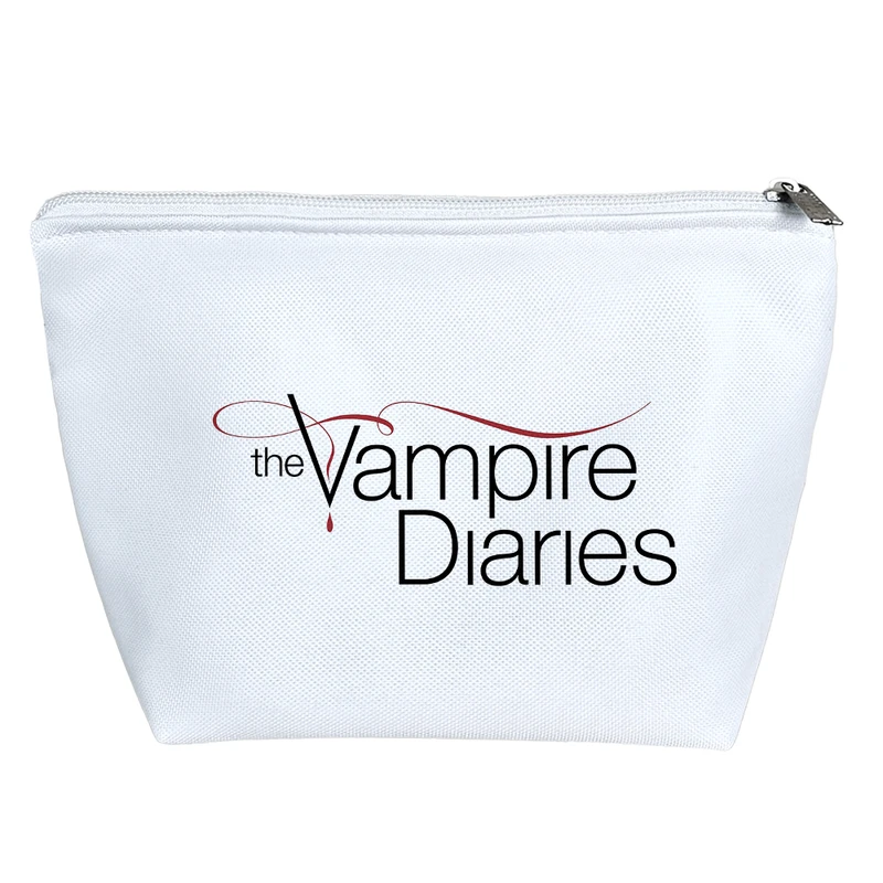 کیف لوازم آرایش دخترانه خندالو مدل خاطرات یک خون آشامThe Vampire Diaries کد 1675