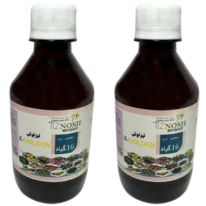 عرق 16 گیاه تقویت تقوای بدن تیزنوش - 500 میلی لیتر بسته 2 عددی