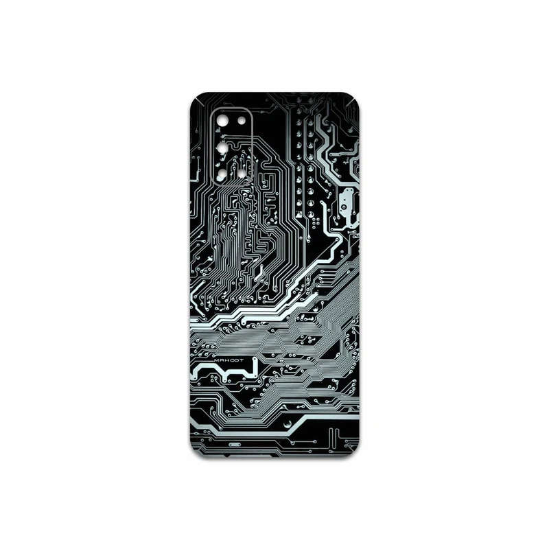 برچسب پوششی ماهوت مدل Black-Printed-Circuit-Board مناسب برای گوشی موبایل ریلمی 7 5G
