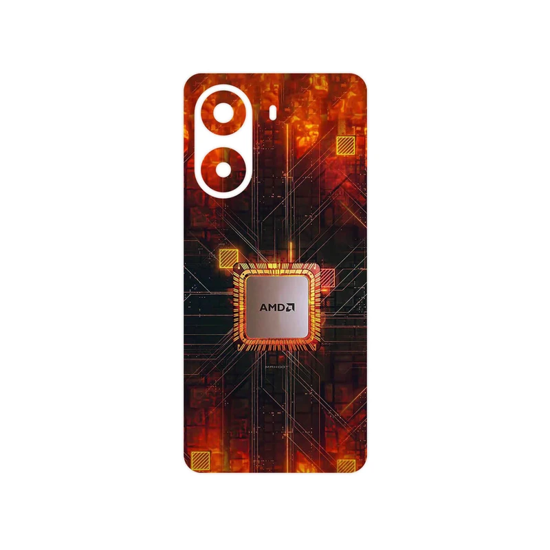 برچسب پوششی ماهوت مدل AMD مناسب برای گوشی موبایل شیائومی Poco X7 Pro