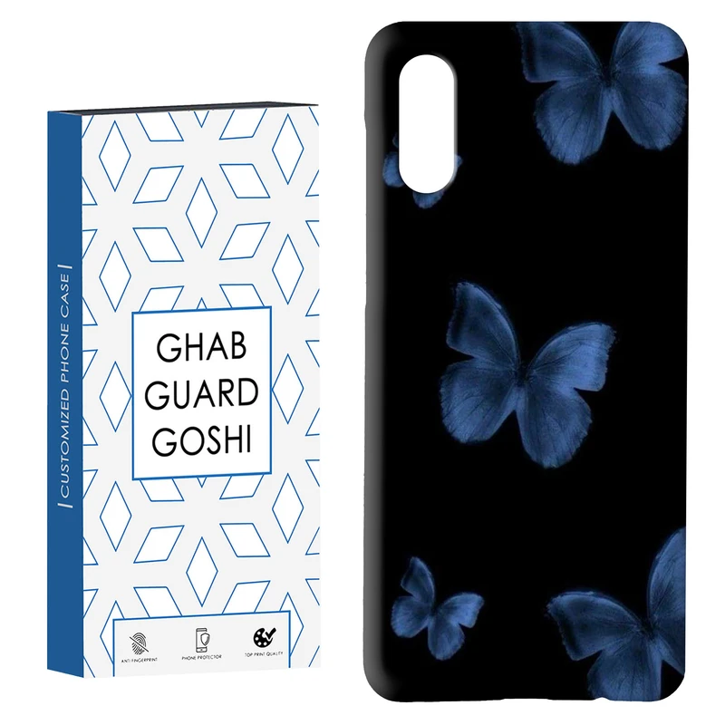 کاور قاب گارد گوشی طرح پروانه کد Dimo-947 مناسب برای گوشی موبایل سامسونگ Galaxy A02 / M02