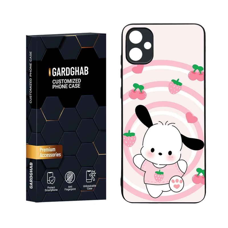 کاور گارد قاب مدل دورژله ای پشت گلس فانتزی مناسب برای گوشی موبایل سامسونگ Galaxy A05