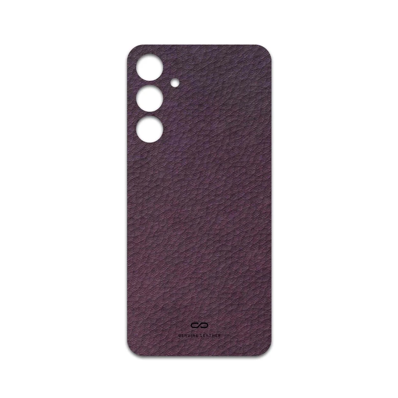 برچسب پوششی ماهوت مدل Purple-Leather مناسب برای گوشی موبایل سامسونگ Galaxy A16 4G
