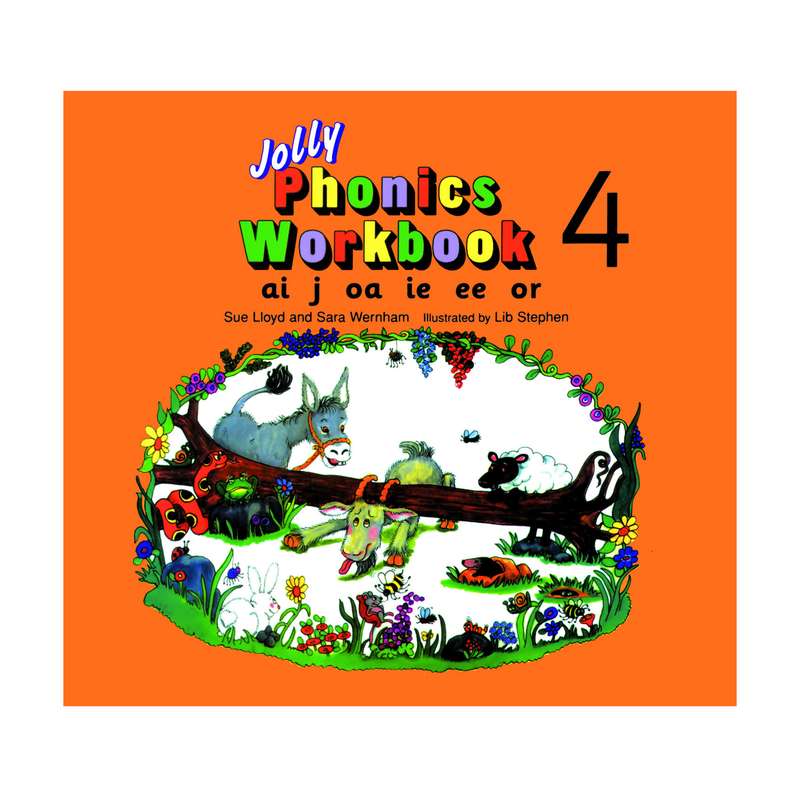 کتاب Jolly Phonics Workbook 4 اثر Sara Wernham and Sue Lioyd انتشارات هدف نوین کتاب Jolly Phonics Workbook 4 اثر Sara Wernham and Sue Lioyd انتشارات هدف نوین
