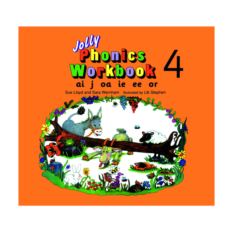 کتاب Jolly Phonics Workbook 4 اثر Sara Wernham and Sue Lioyd انتشارات هدف نوین کتاب Jolly Phonics Workbook 4 اثر Sara Wernham and Sue Lioyd انتشارات هدف نوین