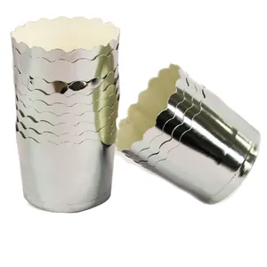 کپسول کاپ کیک مدل لیزری گرد مجموعه 20 عددی