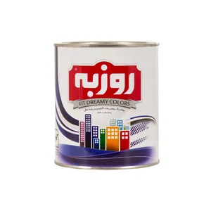 رنگ سفید روغنی روزبه کد MATT وزن 1 کیلوگرم