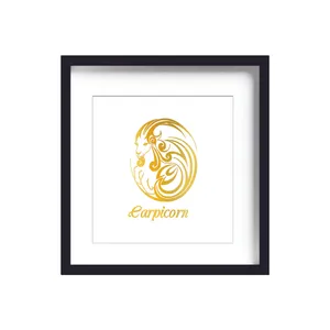 تابلو طلاکوب زرکات طرح ماه تولد دی مدل Capricorn