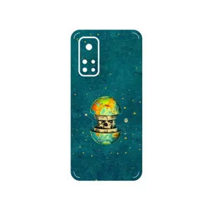 MAHOOT Collage of Earth Face Cover Sticker for Xiaomi Mi 10T Pro 5G
