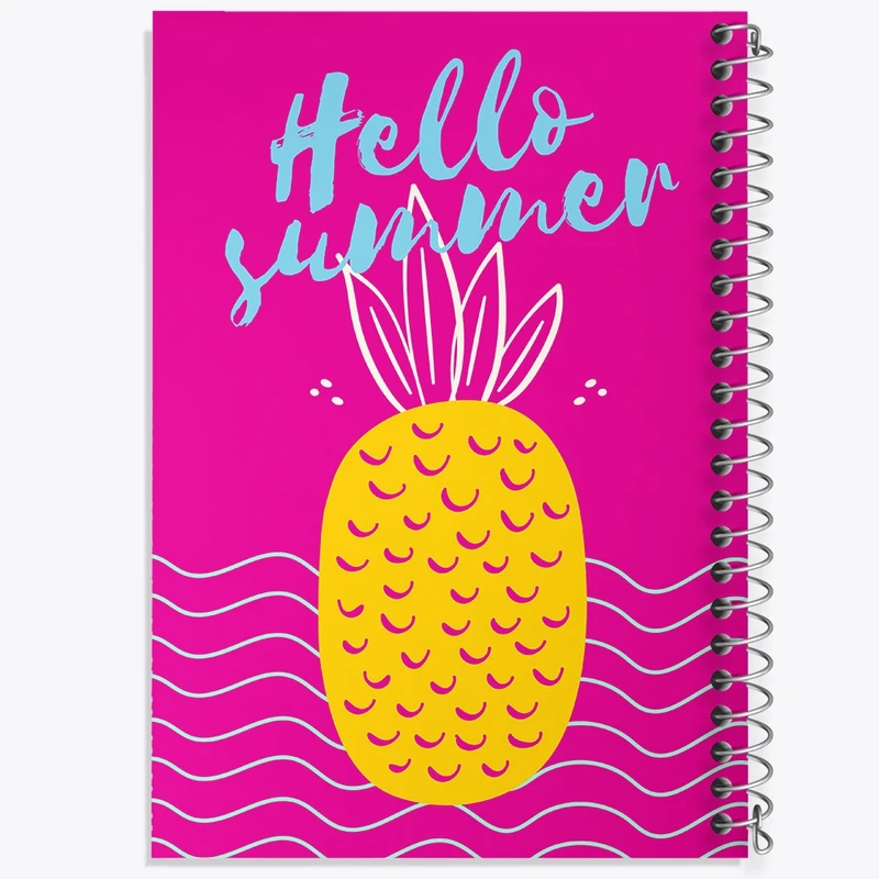 دفتر ژورنال نویسی 50 برگ خندالو مدل نقطه ای طرح تابستان کد F2313