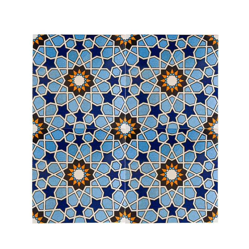 کاشی مدل سنتی هفت‌رنگ کد 11_120