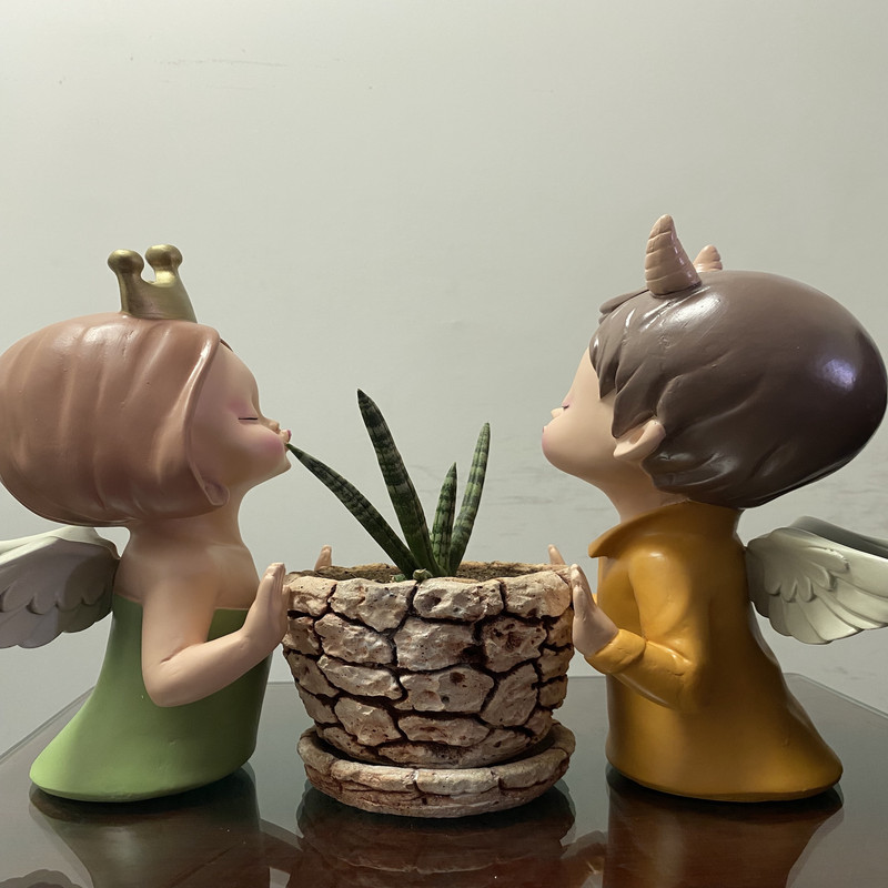 نگهدارنده کتاب مدل فرشتگان کوچک مجموعه 2 عددی