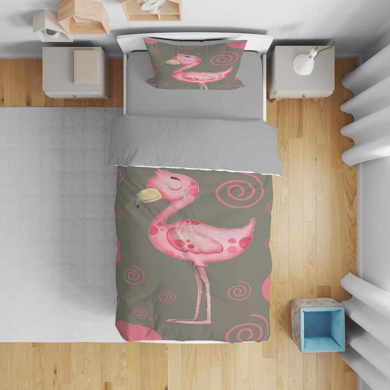 سرویس روتختی نوپه هوم مدل لک لک T5971 تک نفره 5 تکه