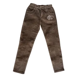 شلوار پسرانه مدل مخمل کبریتی