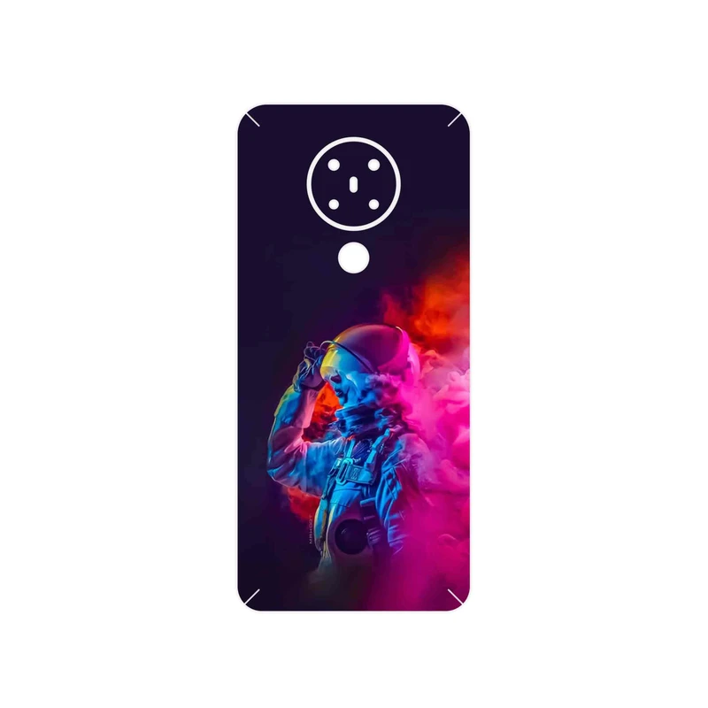 برچسب پوششی ماهوت مدل Smoke Rainbow Digital Art 1 مناسب برای گوشی موبایل نوکیا 5.3