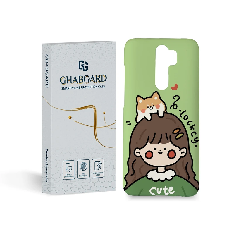 کاور قاب گارد مدل دخترانه مناسب برای گوشی موبایل شیائومی redmi note 8 pro 