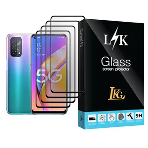 LKG LK Glass MIX004 Screen Protector For Oppo A93 5G Pack Of 4
