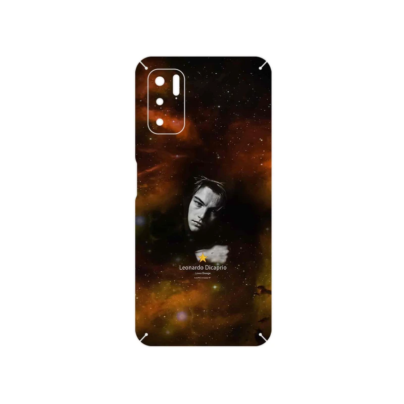 برچسب پوششی ماهوت مدل Leonardo Dicaprio مناسب برای گوشی موبایل شیائومی Redmi Note 10 5G