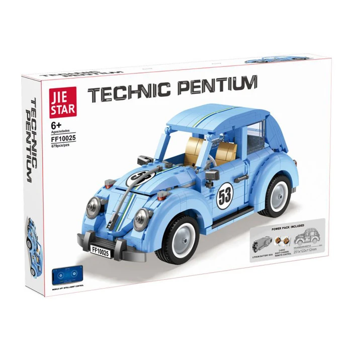 ساختنی 679 تکه ژی استار مدل ماشین فولکس واگن کنترلی