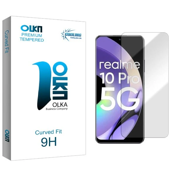 محافظ صفحه نمایش کولینگ مدل Olka مناسب برای گوشی موبایل ریلمی 10 Pro 5G